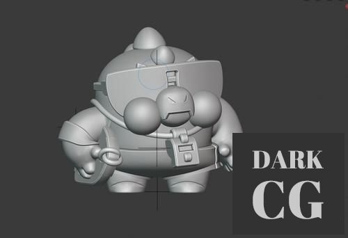 3D Model Brawl Stars Buzz 3D Print