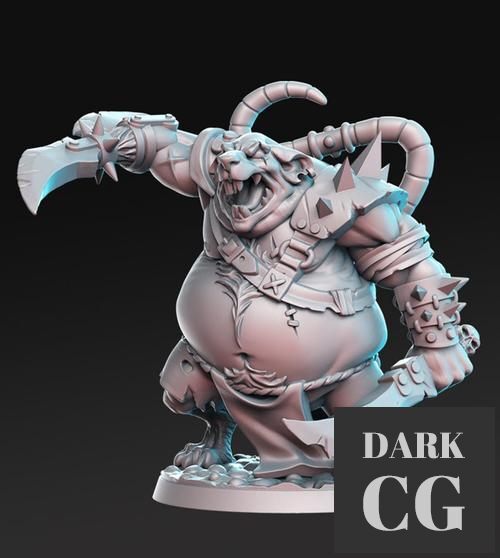 3D Model Dashbag Rat ogre 3D Print