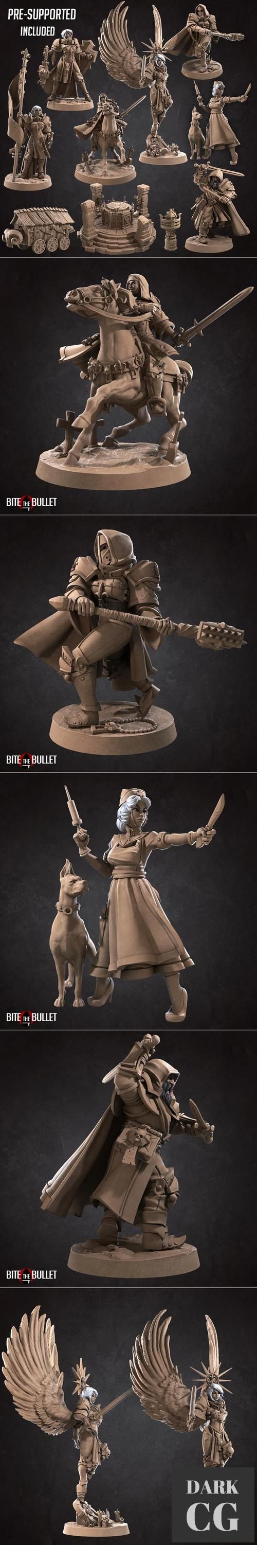 Bite the Bullet - Fantasy Battle Sisters April 2021 – 3D Print