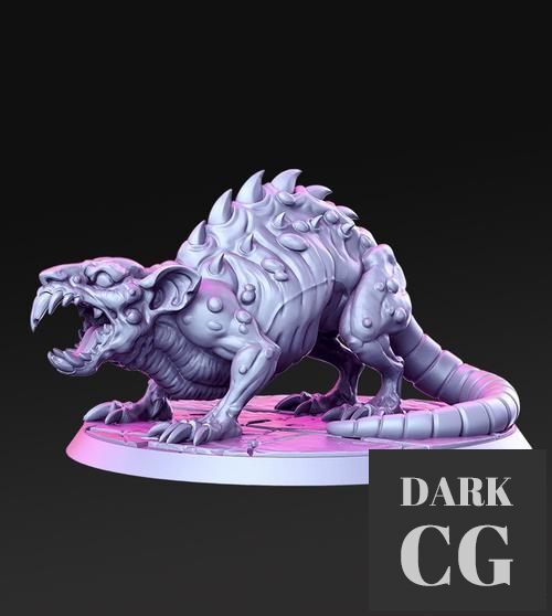 Sneeetch - Giant Rat – 3D Print