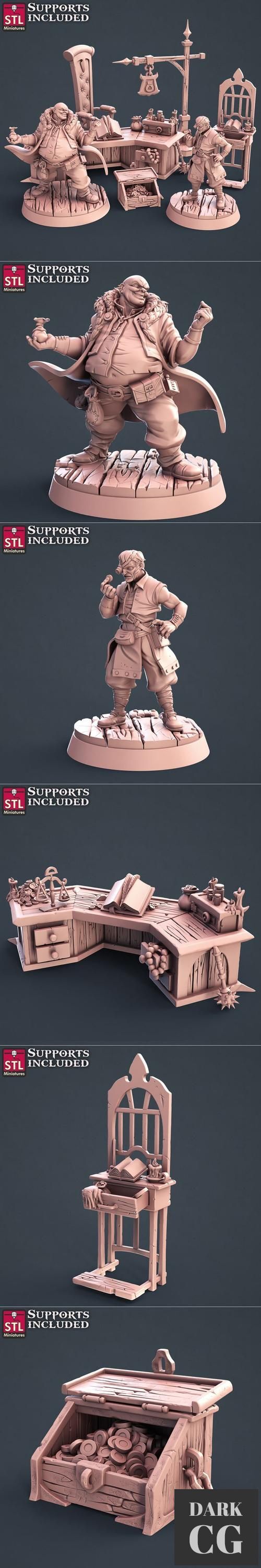 STL Miniatures - Lender Set – 3D Print