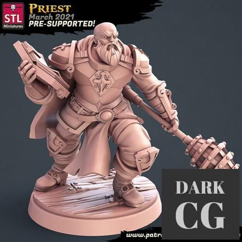 Priest – 3D Print
