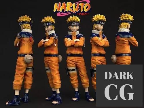 Naruto Cg Trader – 3D Print