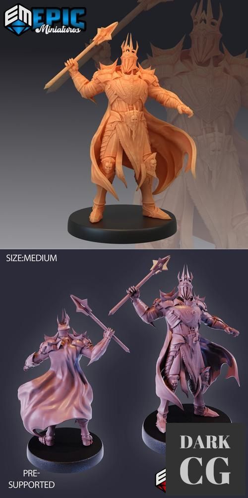 3D Model Dark Lord Mace 3D Print