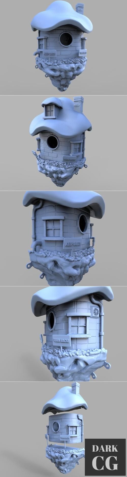 Dwarf Birdhouse – 3D Print