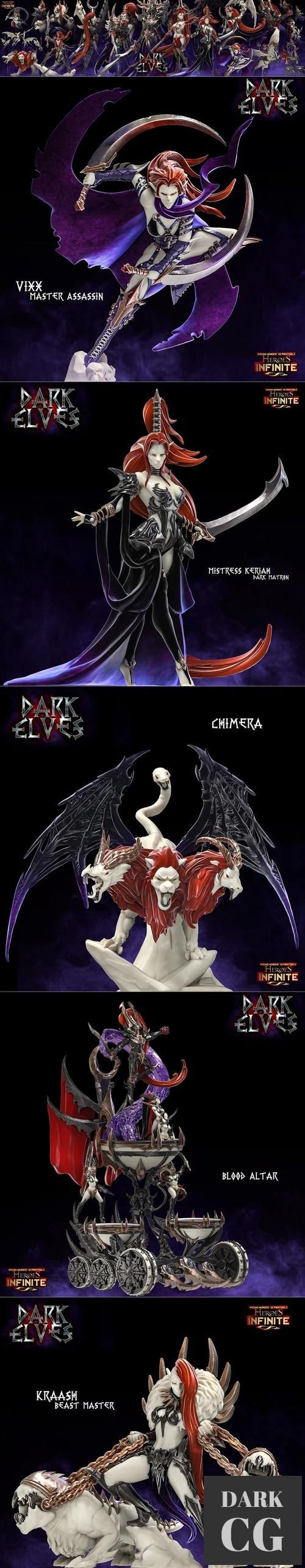 Heroes Infinite - Fury of the Dark Elves – 3D Print