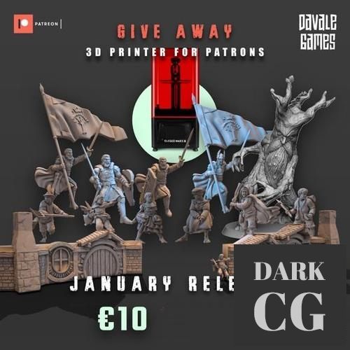 Davale Games January 2021 – 3D Print
