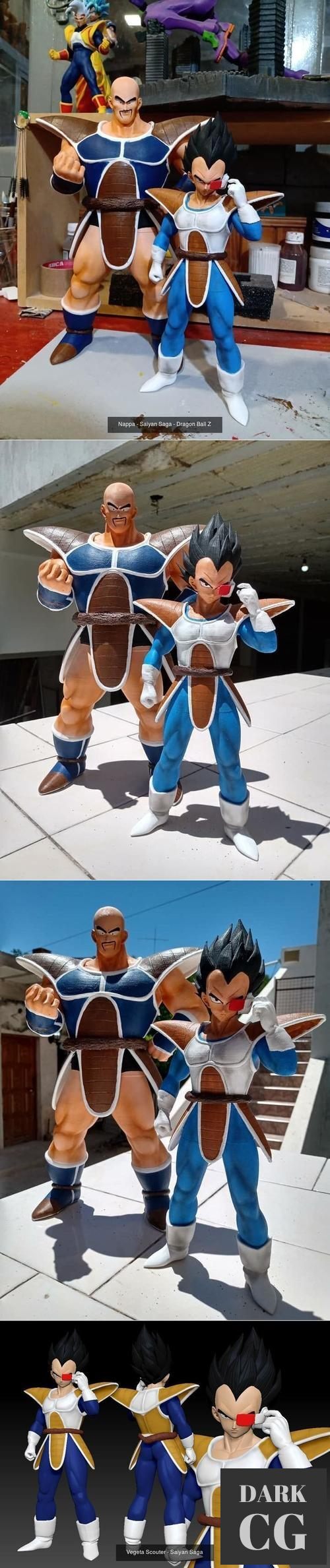 Vegeta and Nappa - Dragon Ball Z – 3D Print
