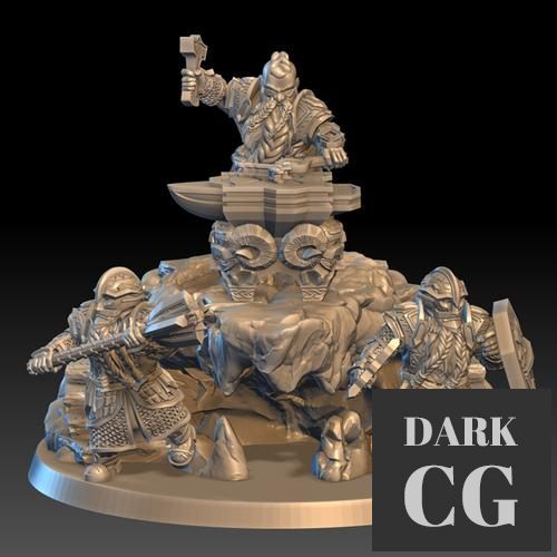 Dwarf Anvil – 3D Print