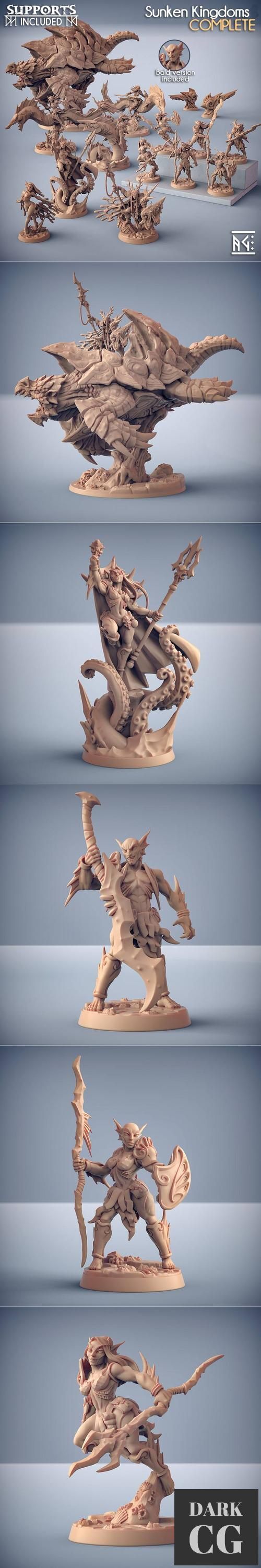 Artisan Guild - Sunken Kingdom September 2021 – 3D Print