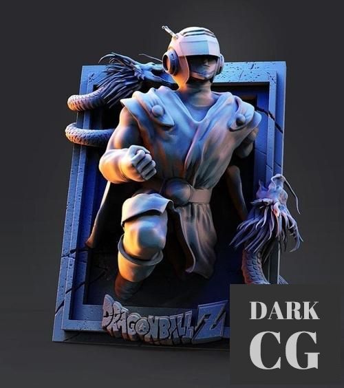 Sayaman - Dragon Ball Z – 3D Print