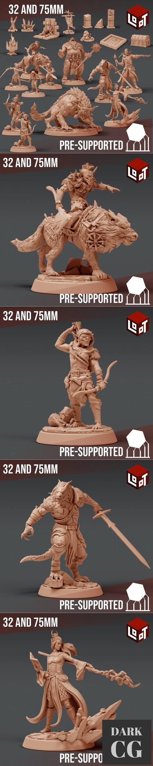 Loot Studios - Goblin Trouble June 2020 – 3D Print
