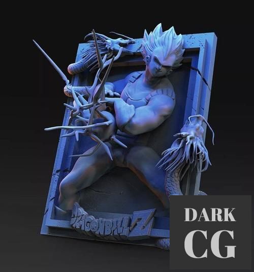 Vegeta - Dragon Ball Z – 3D Print