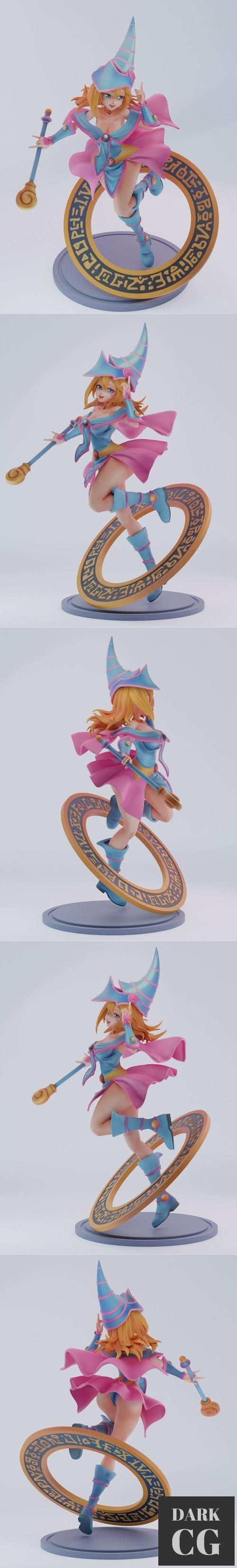 Dark Magician Girl – 3D Print