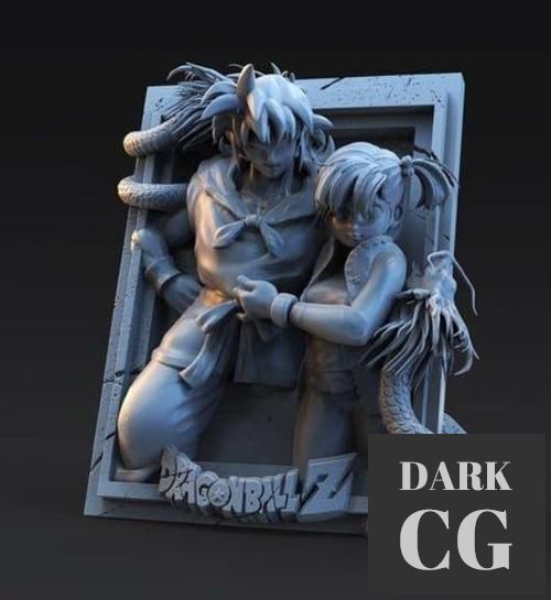LOVE - Dragon Ball Z – 3D Print