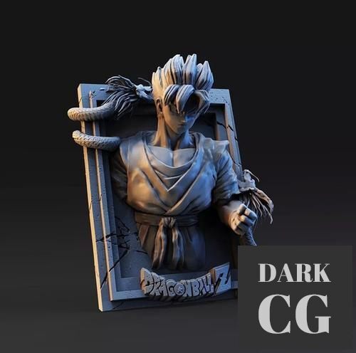 Hogan - Dragon Ball Z – 3D Print