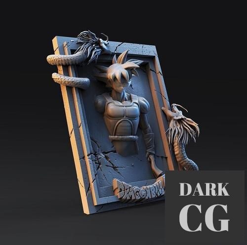 Bardok1 - Dragon Ball Z – 3D Print