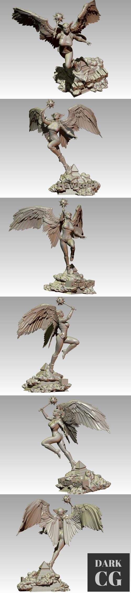 Hawkgirl – 3D Print