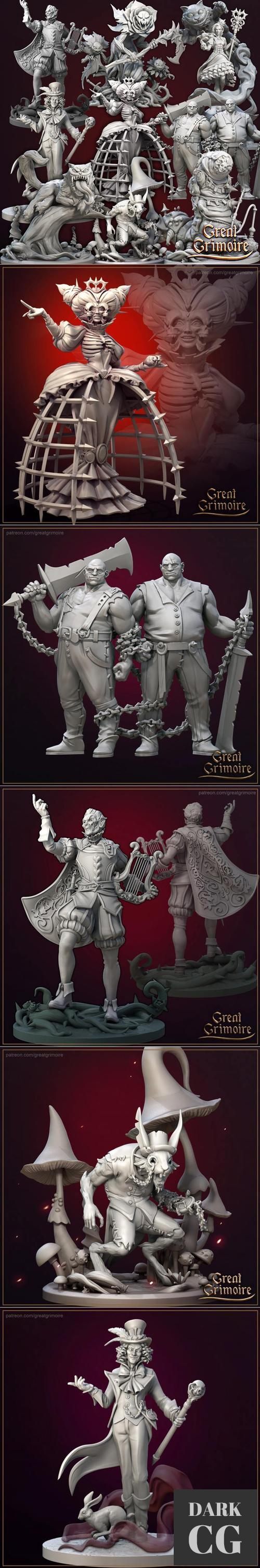 Great Grimoire - Alice in Nightmareland – 3D Print