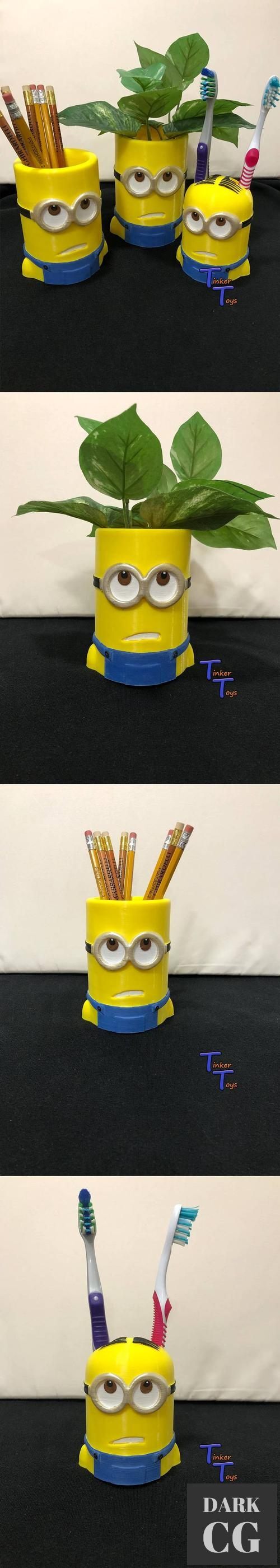 Minions Tinkertoys – 3D Print