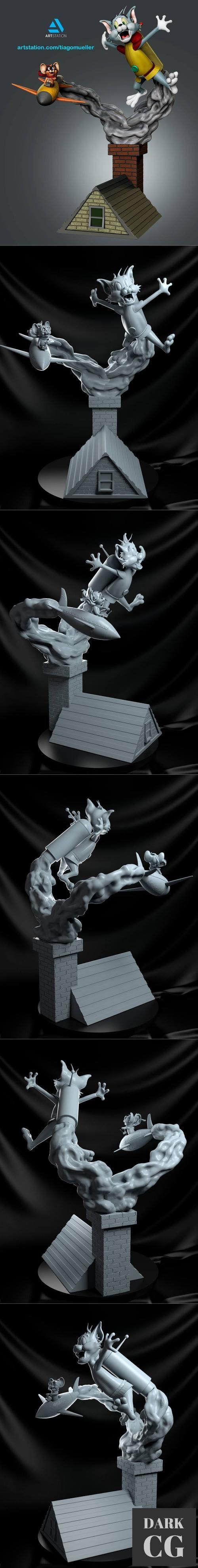 Tom and Jerry – 3D Print