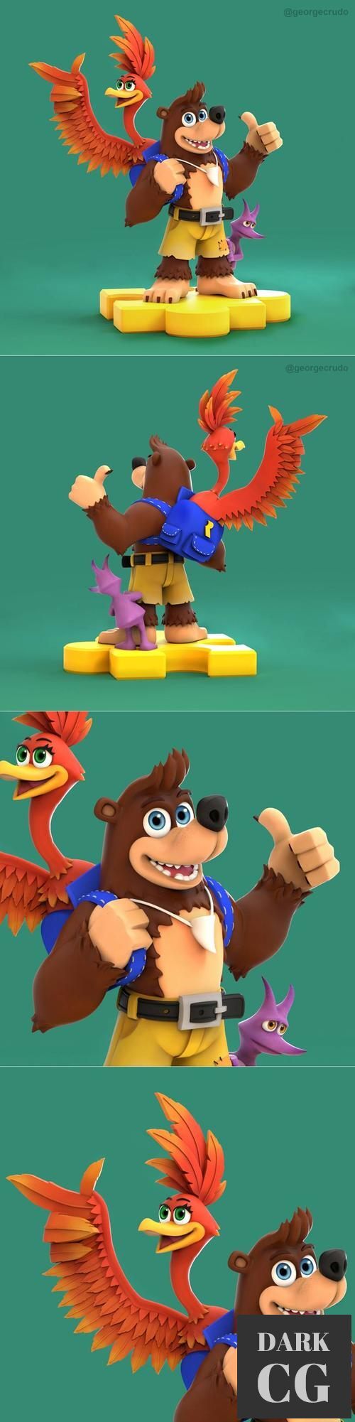 Banjo-Kazooie – 3D Print