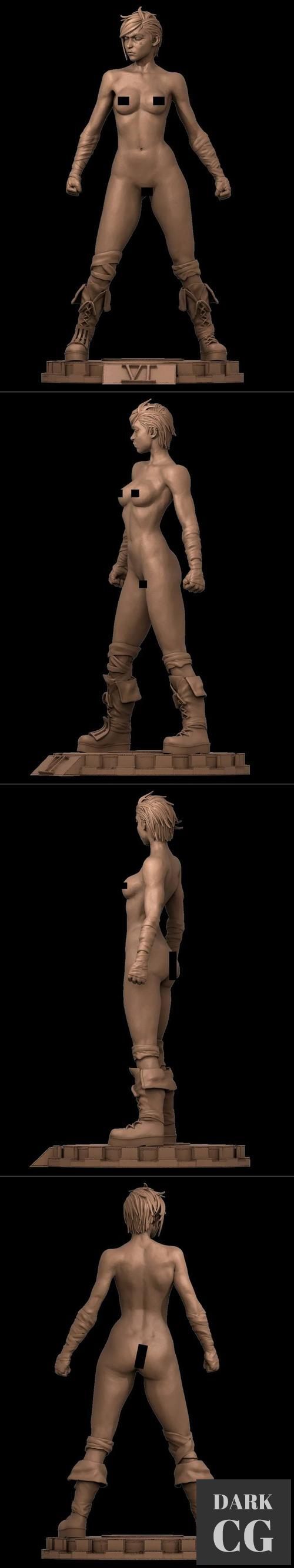 Vi Naked NSFW Version – 3D Print