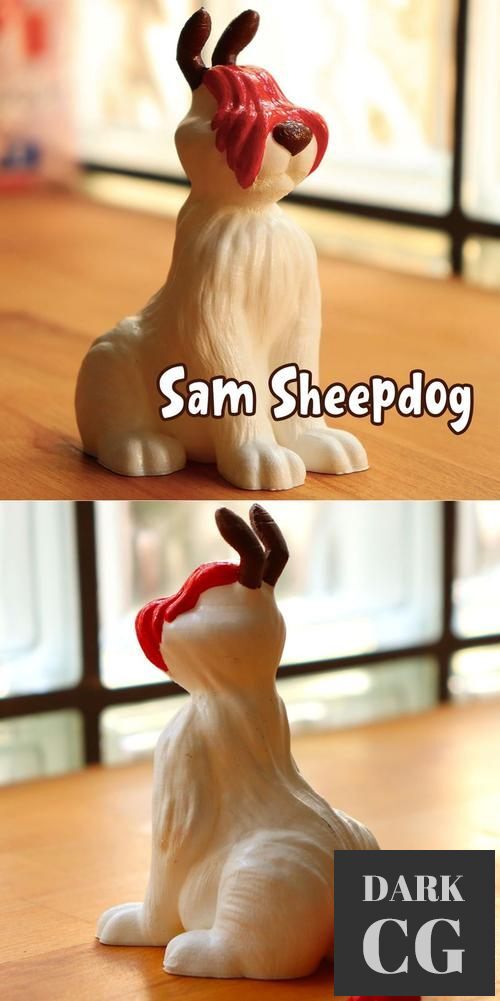 Sam Sheepdog – 3D Print