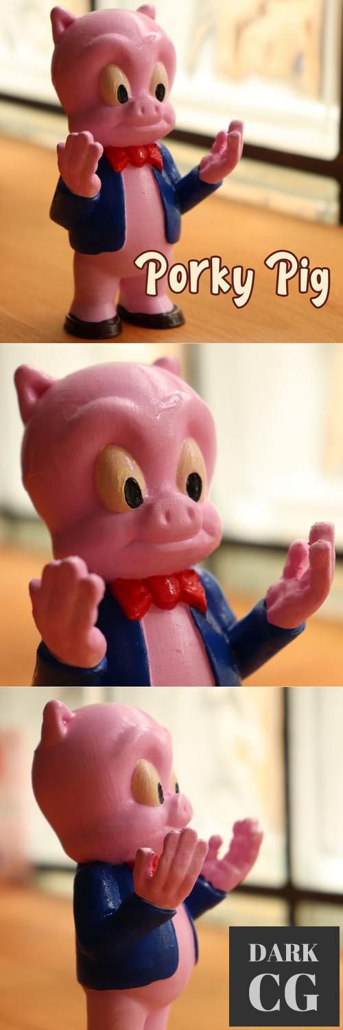 Porky Pig – 3D Print