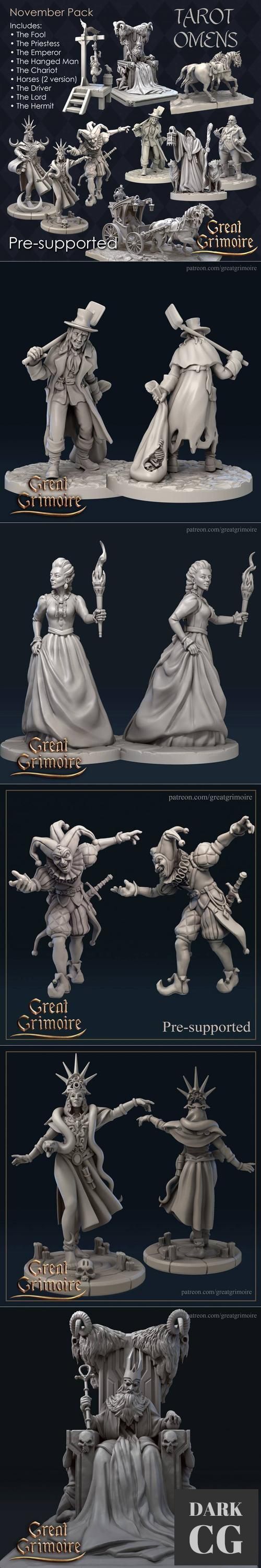 Great Grimoire - Tarot Omens – 3D Print