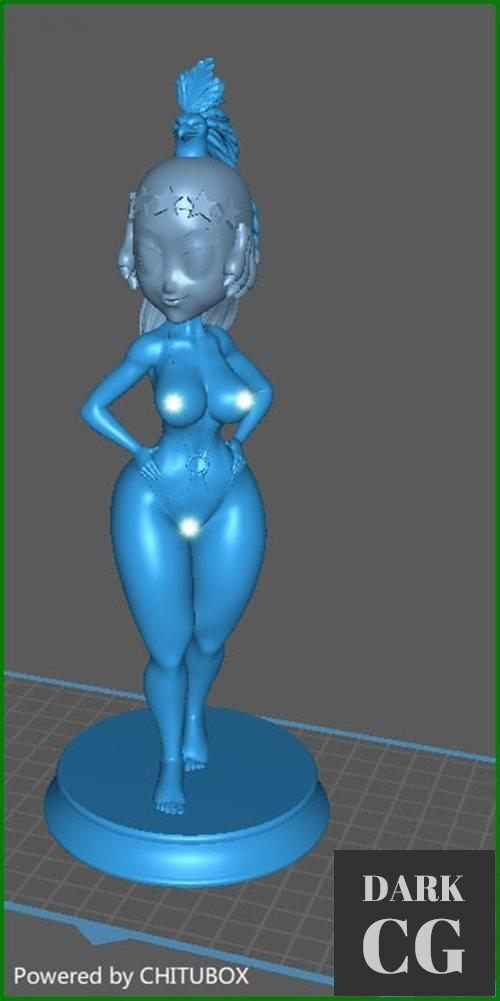 Lady Freedom – 3D Print