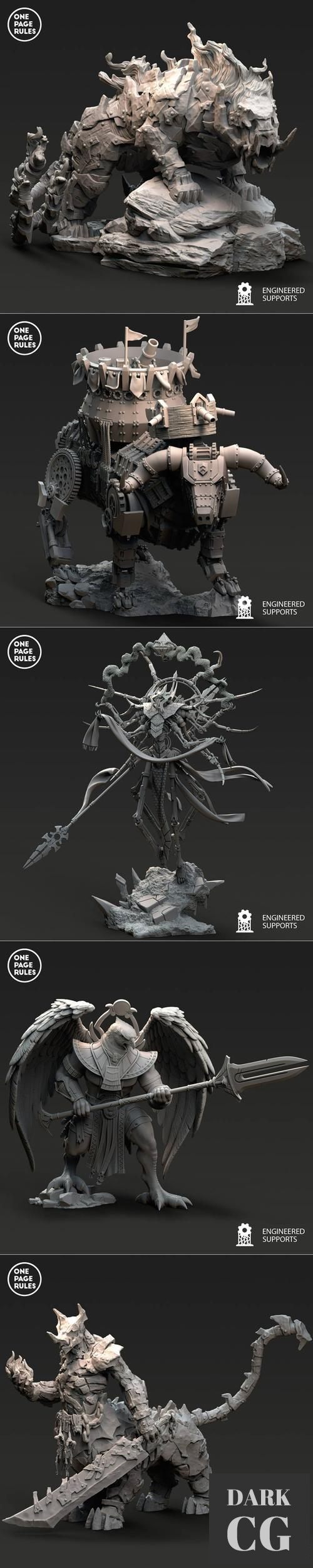 One Page Rules - Loyalty Rewards – 3D Print