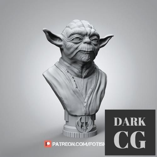 Master Yoda Bust – 3D Print