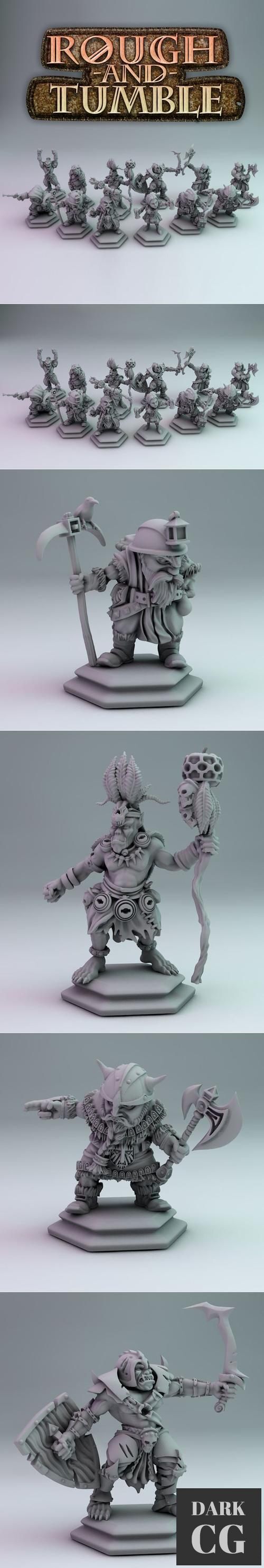 Rought and Tumble – 3D Print