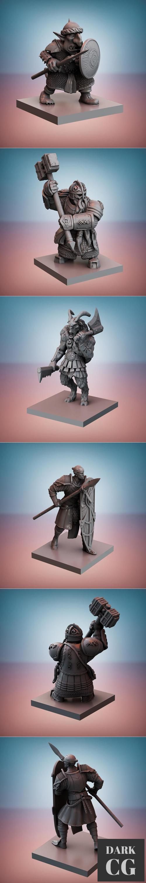 ZBS Miniatures - Fantasy 9th age – 3D Print