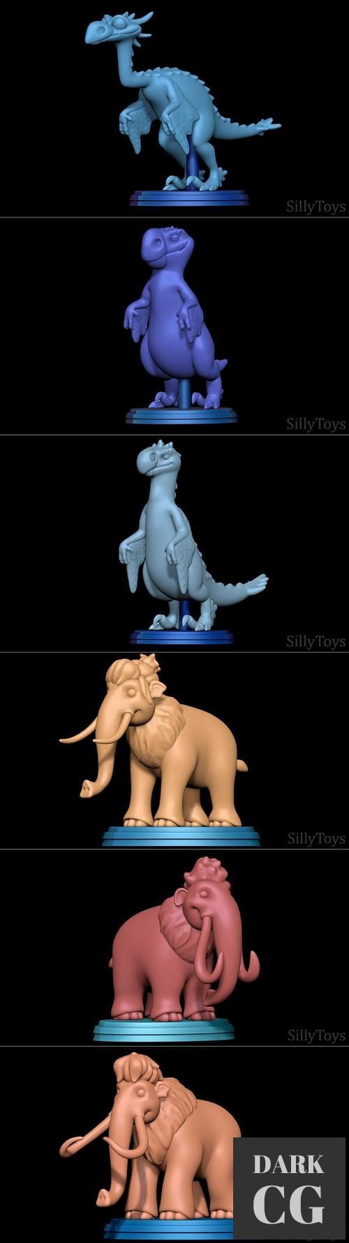 SillyToys Pack – 3D Print