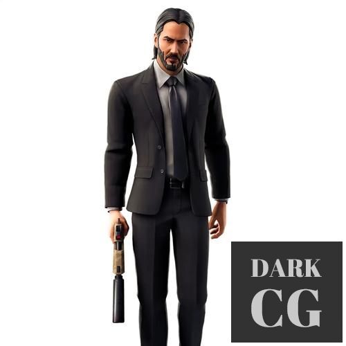 John Wick Fortnite – 3D Print