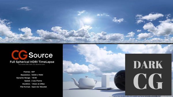 CG Source HDRI TimeLapse 1