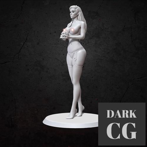 Ophelia Topless – 3D Print