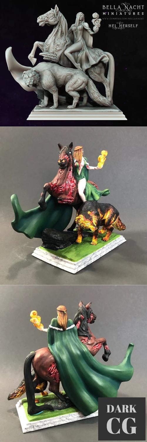 3D Model Hel Herself 3D Print