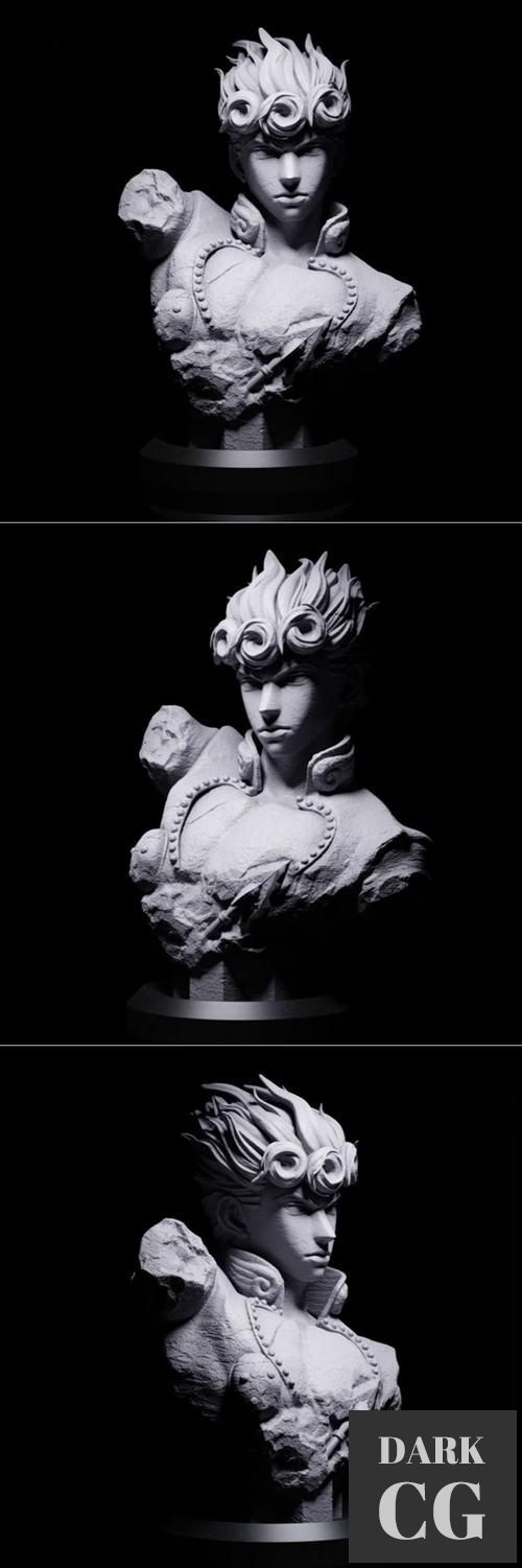 Giorno Bust – 3D Print