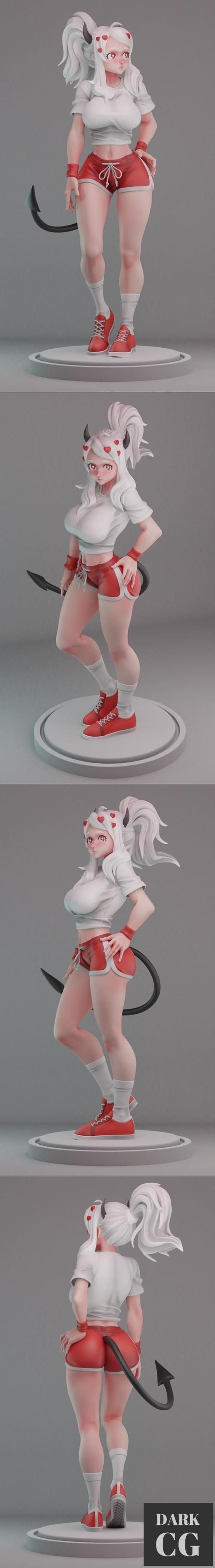 Helltaker - Modeus Gym Version – 3D Print