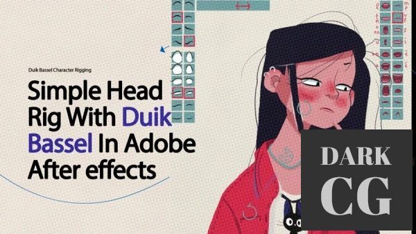 Simple Head Rig With Duik Bassel In Adobe After Effects