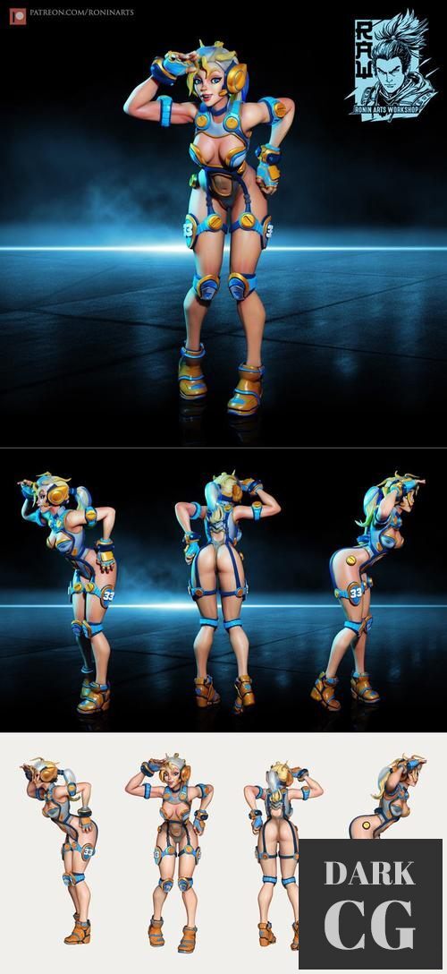 Jane alternative pose – 3D Print