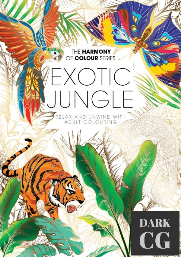 Colouring Book – Exotic Jungle – Issue 91, 2022 (True PDF)