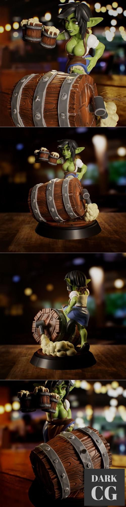 Goblin Bar Maid – 3D Print