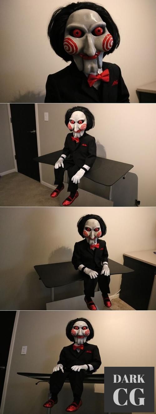 Billy The Doll From Saw Jigsaw – 3D Print