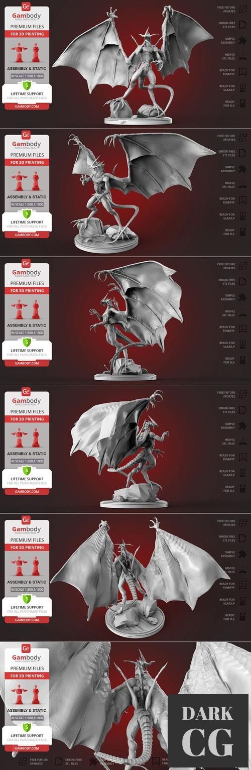 Bahamut Final Fantasy – 3D Print
