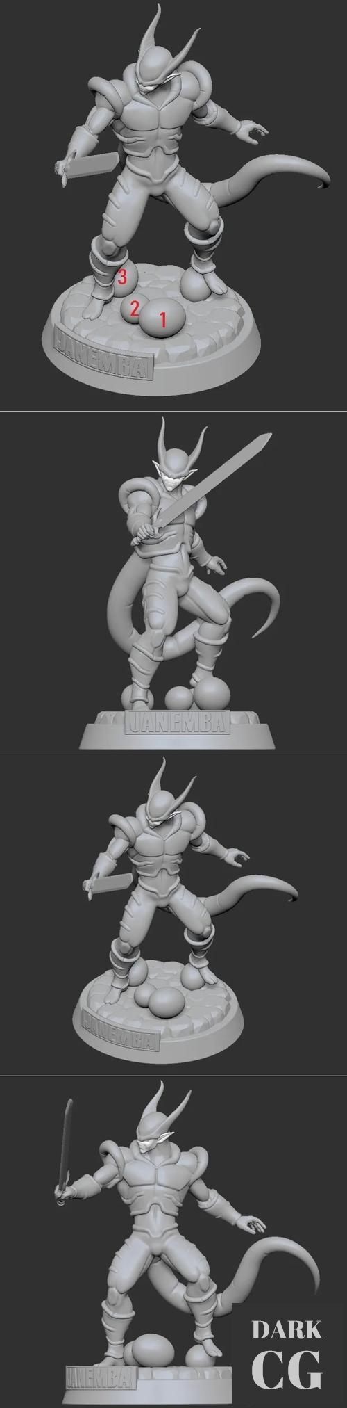 Janemba - Dragon Ball Z – 3D Print