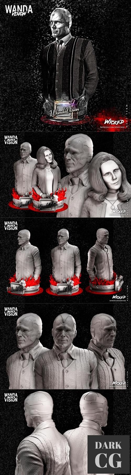 Wicked - Vision Bust – 3D Print